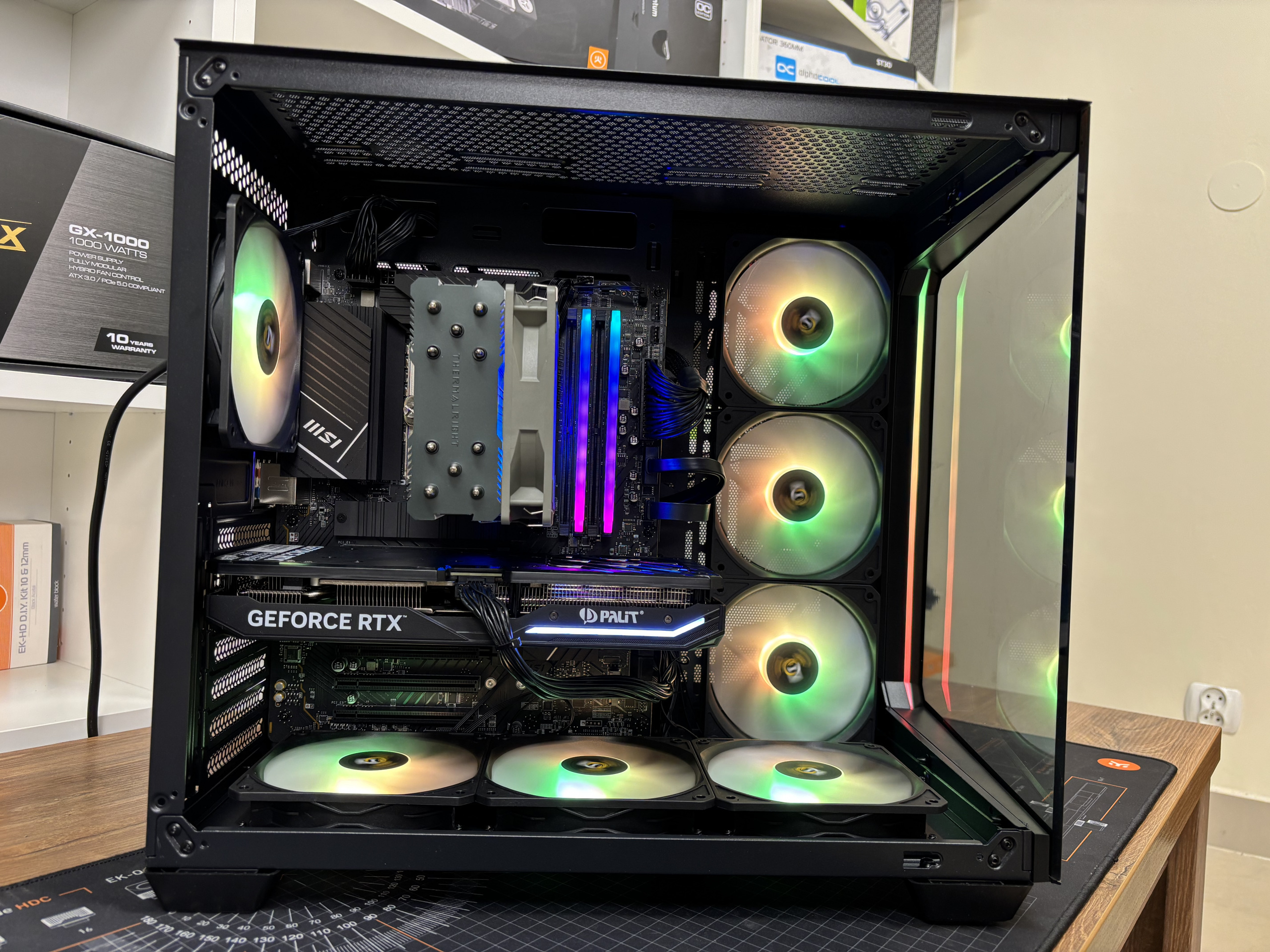 PC Gamer Aqua i7-12700KF RTX 4070S 1TB 16GB Win11 Pro PC Gamer Aqua i7-12700KF RTX 4070S 1TB 16GB Win11 Pro