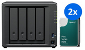 Serwer plików Synology 	DS925+ 4-bay, 2 x Dysk Synology HAT3300-4T 4TB 256MB 5400 obr./min Bundle