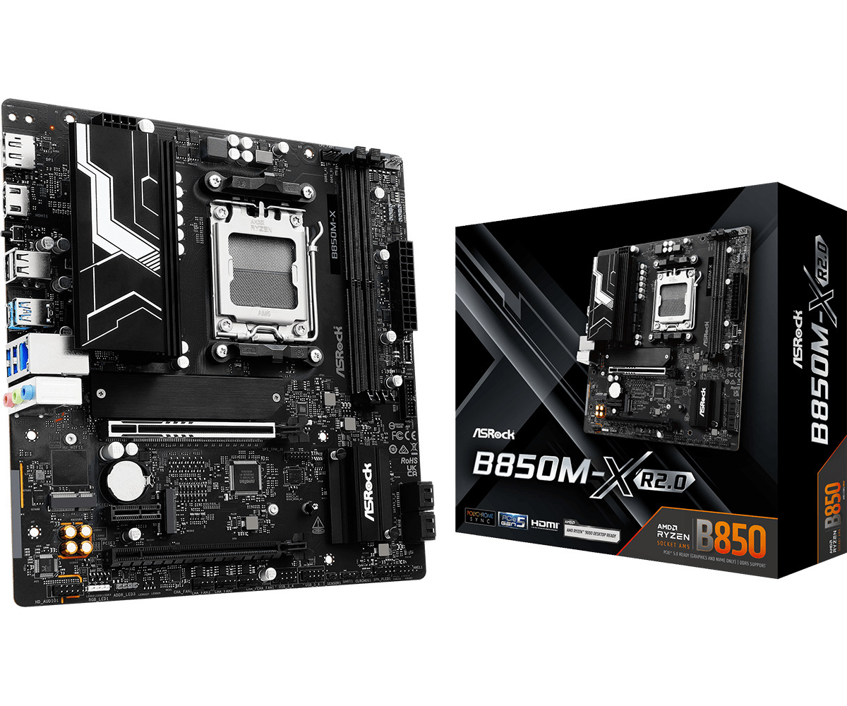 Płyta główna ASRock B850M-X R2.0 AM5 Płyta główna ASRock B850M-X R2.0 AM5