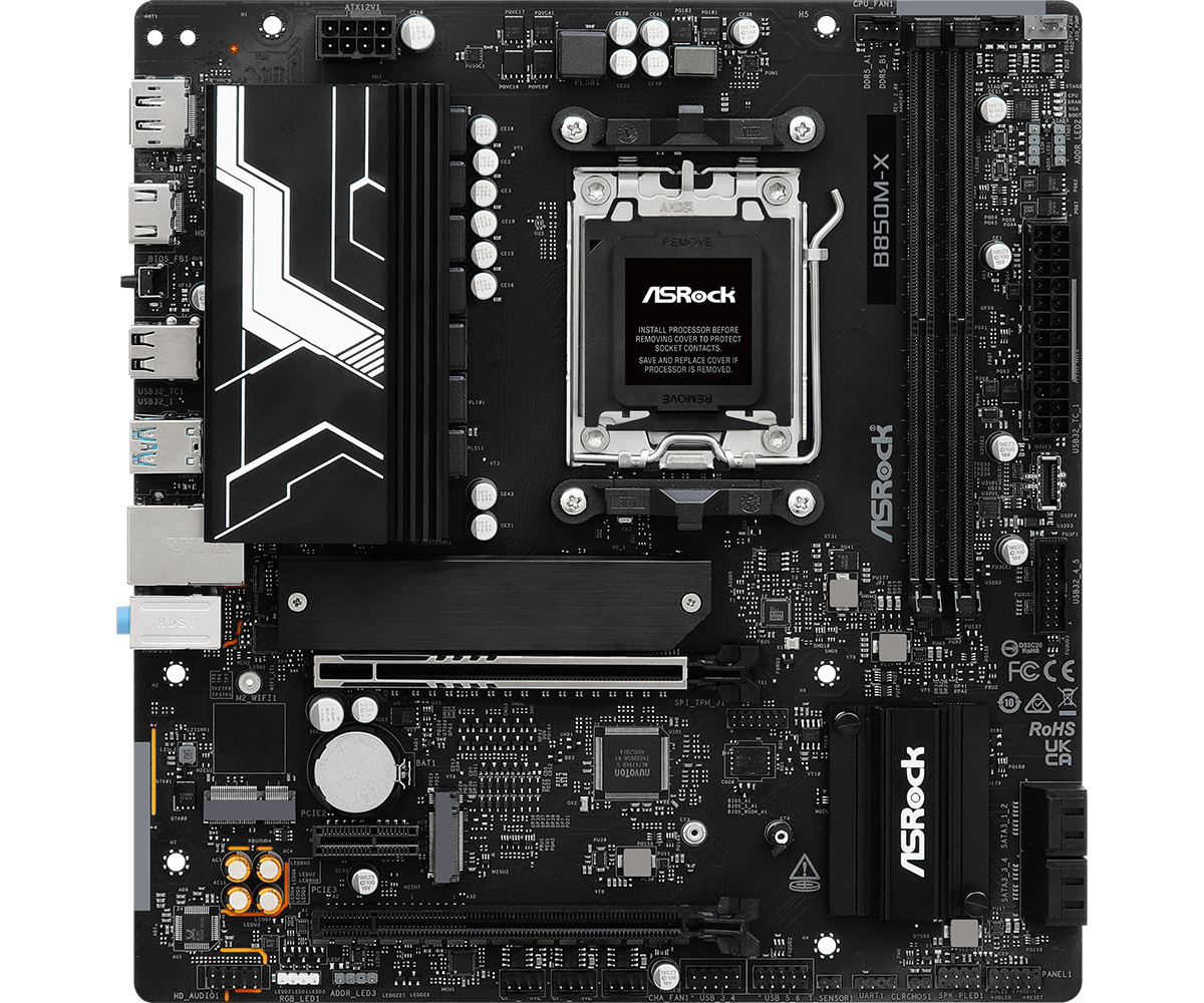 Płyta główna ASRock B850M-X R2.0 AM5 Płyta główna ASRock B850M-X R2.0 AM5
