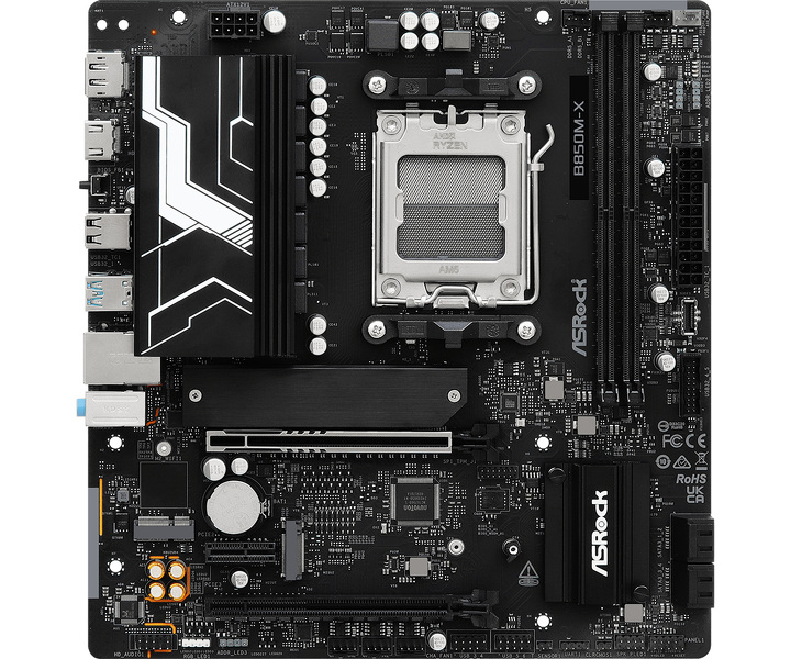 Zdjęcie produktu: Płyta główna ASRock B850M-X R2.0 AM5 Zdjęcie produktu: Płyta główna ASRock B850M-X R2.0 AM5