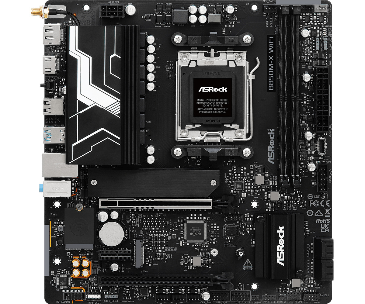Płyta główna ASRock B850M-X WIFI R2.0 AM5 Płyta główna ASRock B850M-X WIFI R2.0 AM5