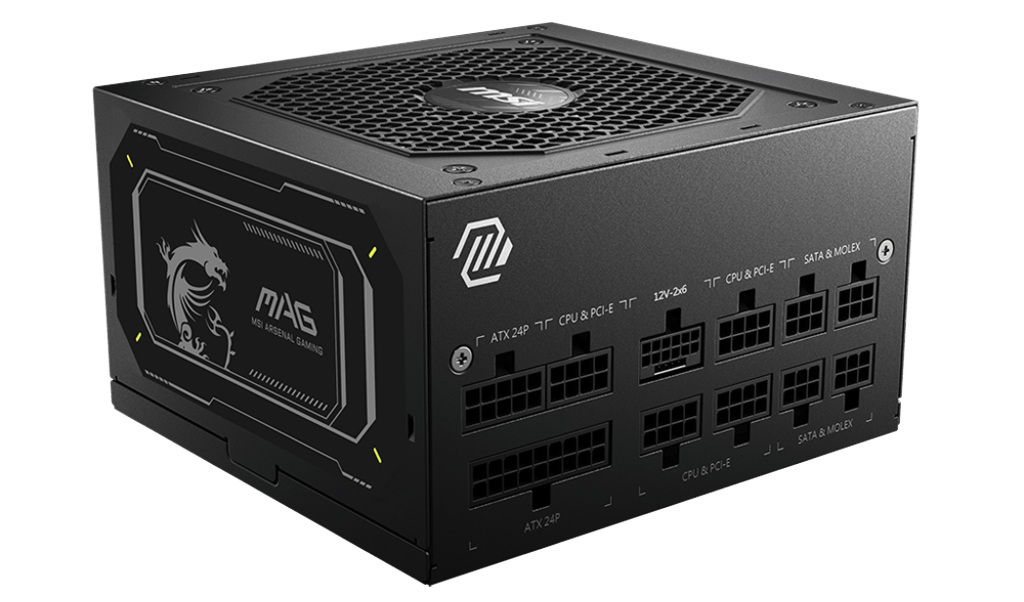 Zasilacz Modularny MSI MAG A750GL PCIE5 750W 80+Gold ATX 3.0
