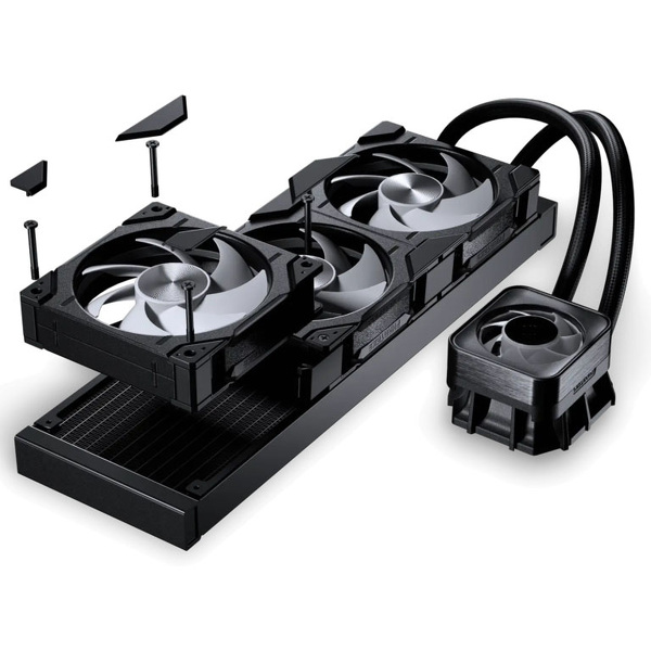 Zdjęcie produktu: Phanteks Glacier One 360 D30 X2 ARGB czarne, chłodzenie wodne 360mm