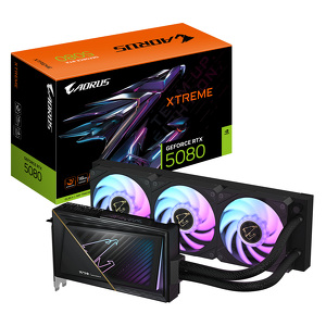 Miniatura produktu: Gigabyte GeForce RTX 5080 Aorus XTREME WATERFORCE 16GB GDDR7 DLSS 4 (GV-N5080AORUSX W-16GD)