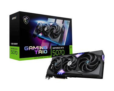 Miniatura produktu: MSI GeForce RTX 5070 GAMING TRIO OC 12GB GDDR7 DLSS 4