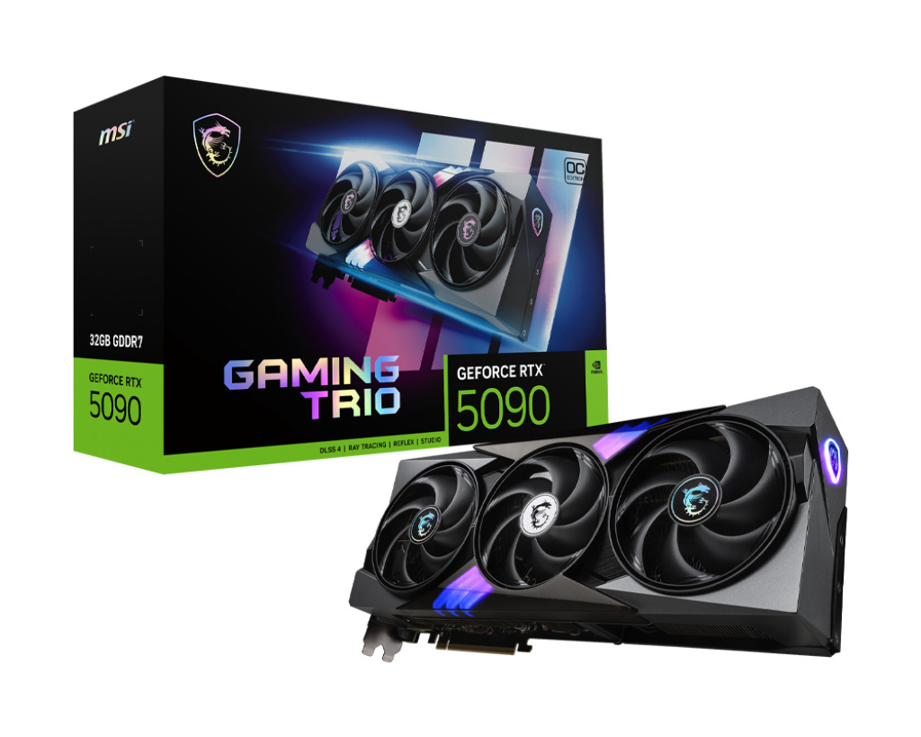 MSI GeForce RTX 5090 GAMING TRIO OC 32GB GDDR7 DLSS 4