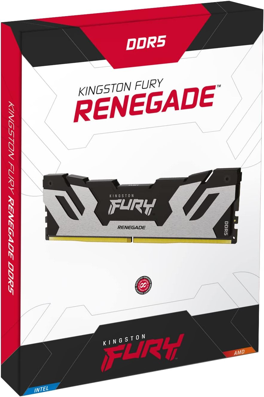 Pamięć Kingston FURY Renegade Silver 96GB (2x48GB) DDR5 6000 CL32 KF560C32RSK2-96