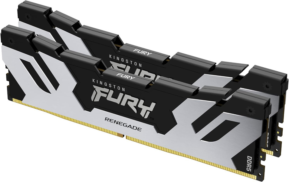 Zdjęcie produktu: Pamięć Kingston FURY Renegade Silver 96GB (2x48GB) DDR5 6000 CL32 KF560C32RSK2-96