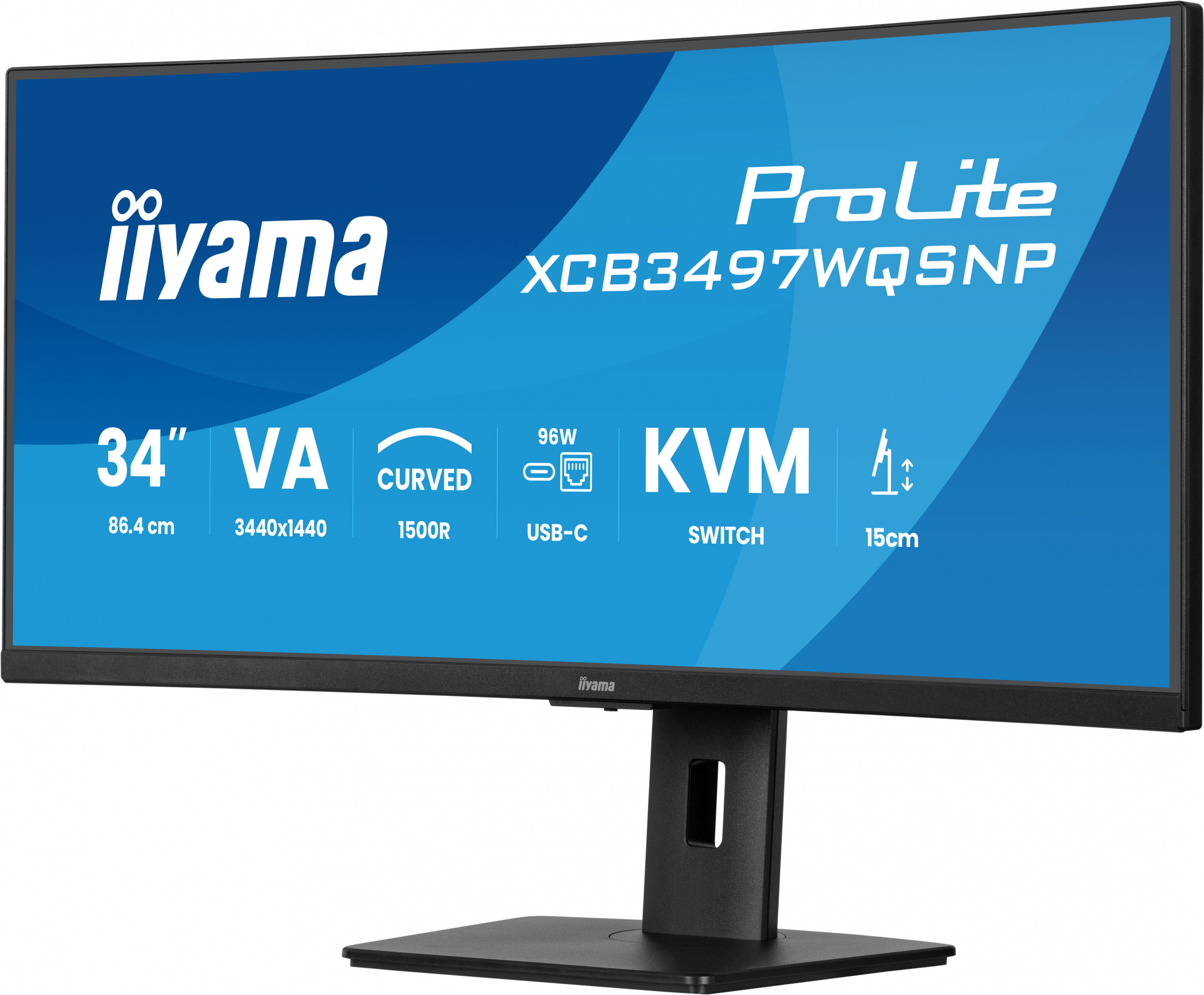 Monitor IIyama XCB3497WQSNP-B1 34