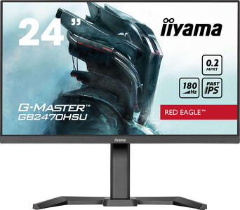 Miniatura produktu: iiyama G-Master GB2470HSU-B6 Red Eagle 24" FHD IPS 180Hz PIVOT