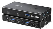 Przełącznik Switch KVM UGREEN AK502 2w1 HDMI 2.0