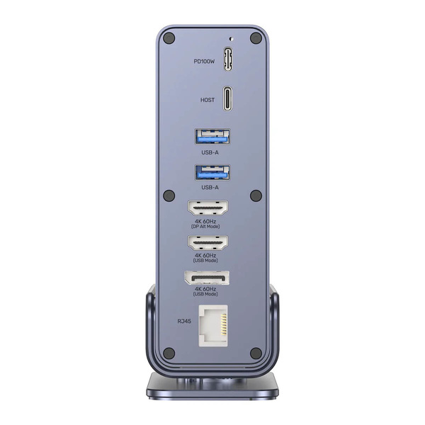 Zdjęcie produktu: Stacja dokująca uniwersalna DisplayLink 4K x3 Unitek Zdjęcie produktu: Stacja dokująca uniwersalna DisplayLink 4K x3 Unitek