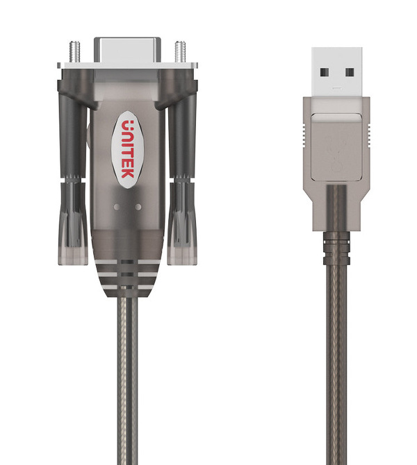 Zdjęcie produktu: Adapter Kabel szeregowy USB-A na RS232 (DB9F) Unitek Zdjęcie produktu: Adapter Kabel szeregowy USB-A na RS232 (DB9F) Unitek