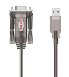 Adapter Kabel szeregowy USB-A na RS232 (DB9F) Unitek