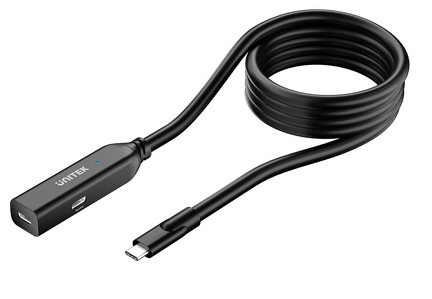 Miniatura produktu: Przedłużacz USB-C 10 Gbps 5m, czarny Unitek