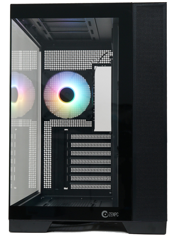 Zdjęcie produktu: Obudowa do komputera ZENPC Cube Black 4x Fander P12 PWM PST ARGB Zdjęcie produktu: Obudowa do komputera ZENPC Cube Black 4x Fander P12 PWM PST ARGB