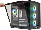 Miniatura zdjęcia: Obudowa do komputera ZENPC Cube Black 4x Fander P12 PWM PST ARGB Miniatura zdjęcia: Obudowa do komputera ZENPC Cube Black 4x Fander P12 PWM PST ARGB