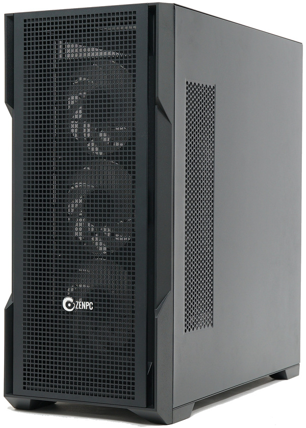 Zdjęcie produktu: Obudowa do komputera ZENPC Apex TG Black 4x Fander P12 PWM PST ARGB