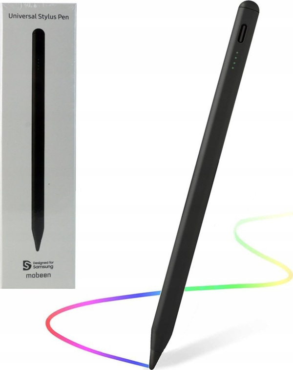 Zdjęcie produktu: Aktywny rysik Samsung by mobeen GP-JPU023AEA stylus pojemnościowy - czarny