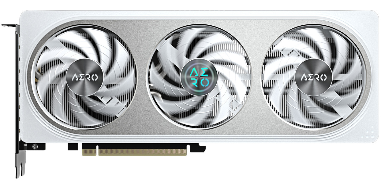 Zdjęcie produktu: Gigabyte GeForce RTX 5060 AERO OC 8GB GDDR7 DLSS 4 (GV-N5060AERO OC-8GD)