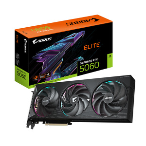 Miniatura produktu: Gigabyte GeForce RTX 5060 AORUS ELITE 8GB GDDR7 DLSS 4 (GV-N5060AORUS E-8GD)