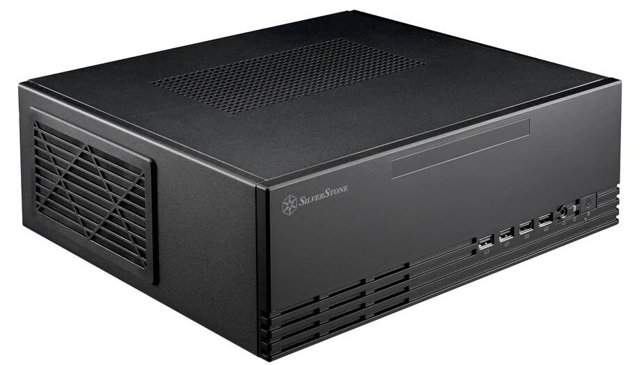 Obudowa Silverstone Milo 11 Black (SST-ML11B), Mini-ATX, Mini-ITX