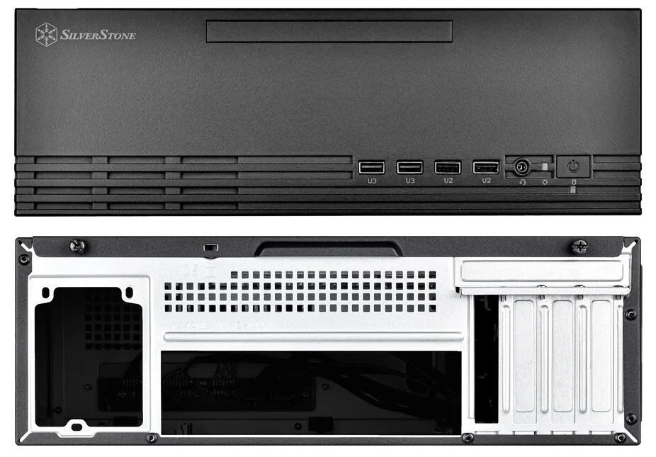 Obudowa Silverstone Milo 11 Black (SST-ML11B), Mini-ATX, Mini-ITX