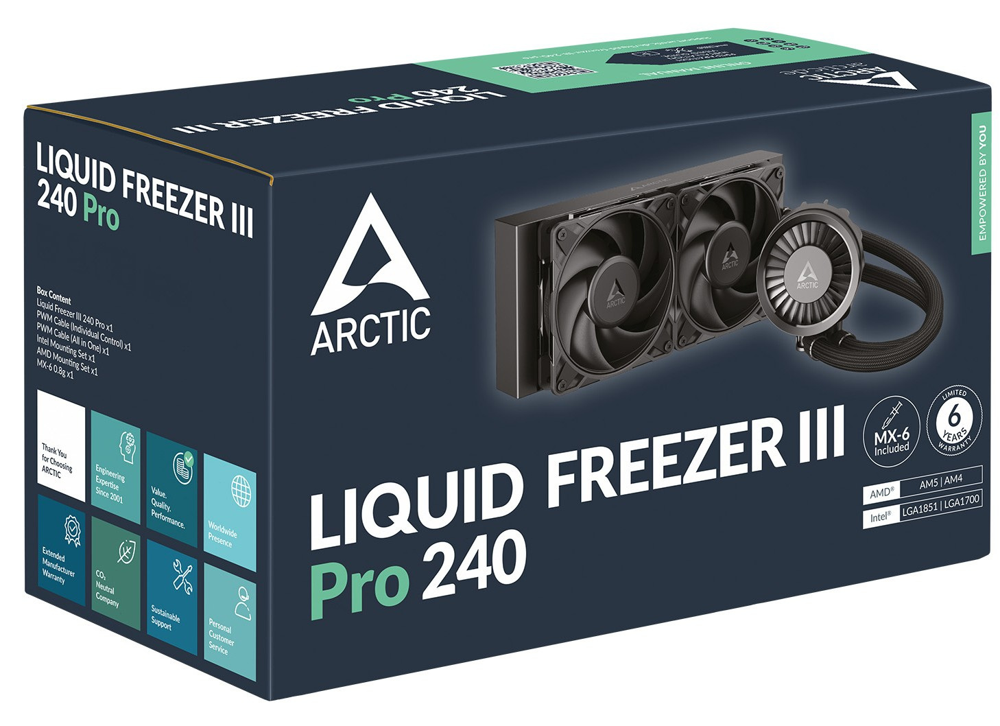 Arctic Liquid Freezer III Pro 240 Black (ACFRE00178A)