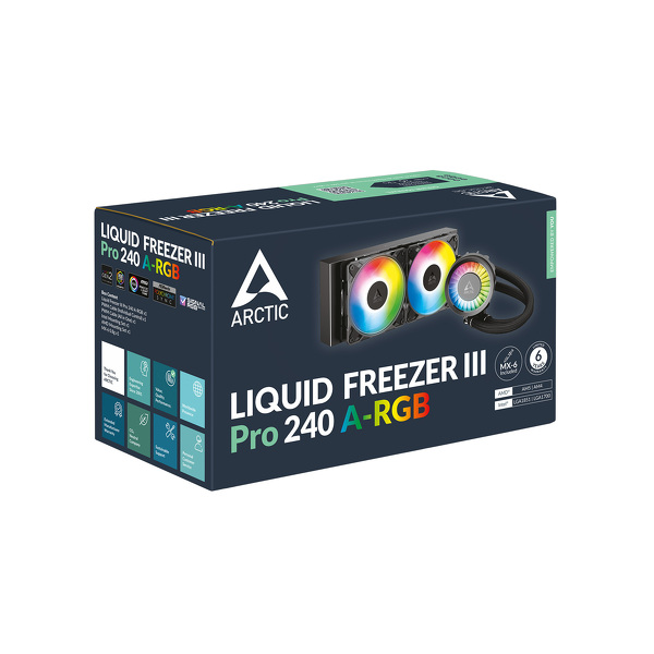 Zdjęcie produktu: Arctic Liquid Freezer III Pro 240 ARGB Black (ACFRE00182A)