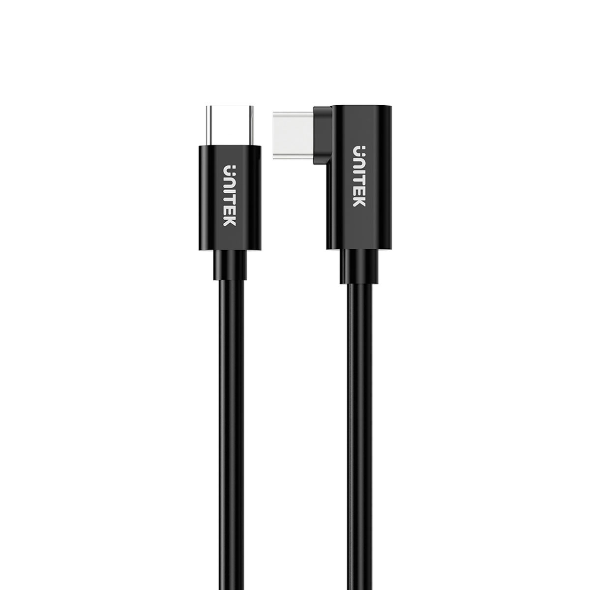 Kabel przewód VR Link Pro USB-C do C 500cm Unitek kątowy 90° obsługuje 5Gps i 60W
