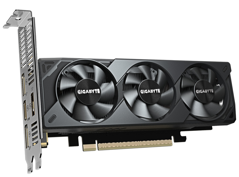 Zdjęcie produktu: Gigabyte GeForce RTX 5060 OC Low Profile 8GB GDDR7 DLSS 4 (GV-N5060OC-8GL)