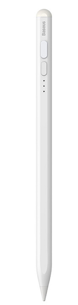 Miniatura produktu: Aktywny rysik stylus do iPad Baseus Smooth Writing 2 ze wskaźnikiem baterii SXBC060202 - biały