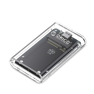 Miniatura produktu: Obudowa zewnętrzna na dysk MSATA Orico TC10-MS USB-C 3.2 5Gb/s - przeźroczysta Miniatura produktu: Obudowa zewnętrzna na dysk MSATA Orico TC10-MS USB-C 3.2 5Gb/s - przeźroczysta