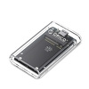 Obudowa zewnętrzna na dysk MSATA Orico TC10-MS USB-C 3.2 5Gb/s - przeźroczysta
