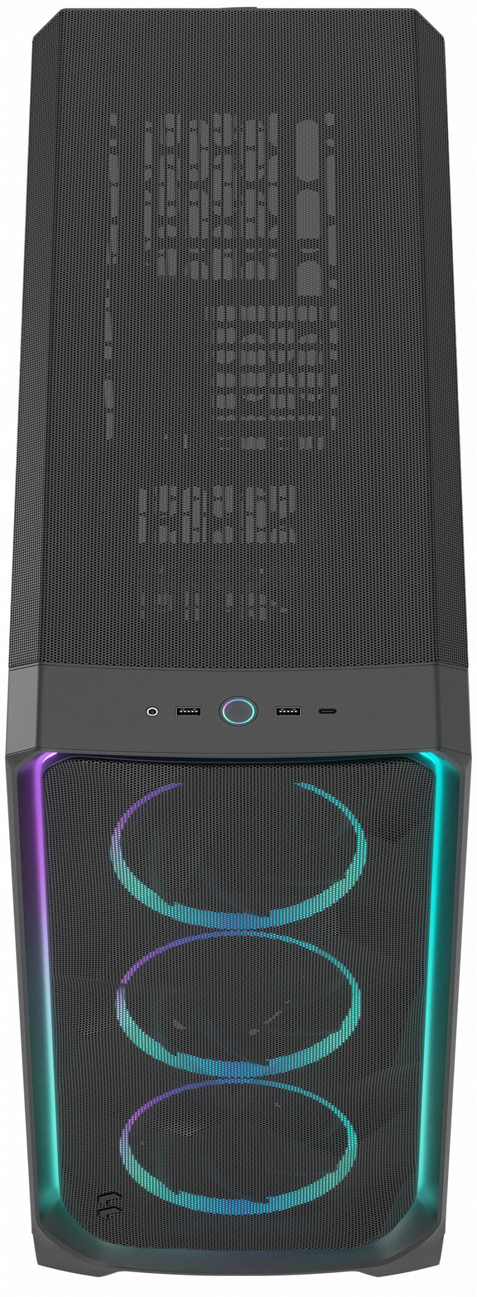 Fractal Design Meshify 3 Ambience Pro RGB Black TG Light