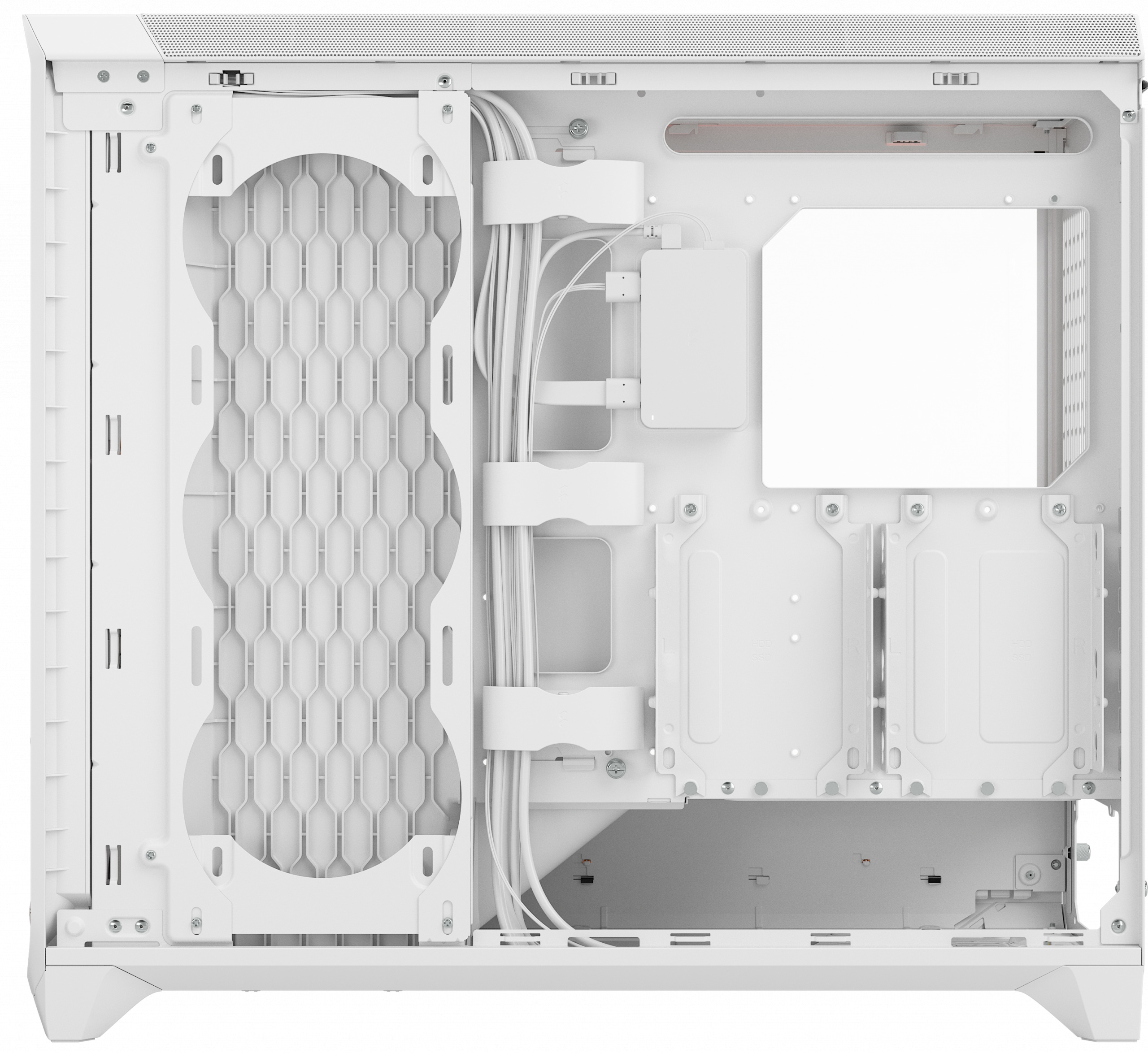 Fractal Design Meshify 3 Ambience Pro RGB White TG Clear Fractal Design Meshify 3 Ambience Pro RGB White TG Clear