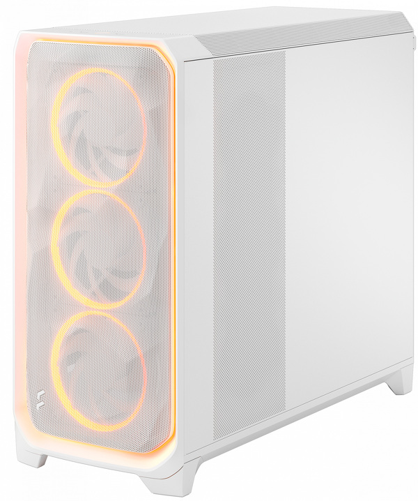 Zdjęcie produktu: Fractal Design Meshify 3 Ambience Pro RGB White TG Clear Zdjęcie produktu: Fractal Design Meshify 3 Ambience Pro RGB White TG Clear