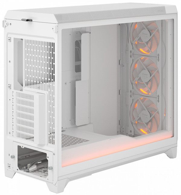 Zdjęcie produktu: Fractal Design Meshify 3 Ambience Pro RGB White TG Clear Zdjęcie produktu: Fractal Design Meshify 3 Ambience Pro RGB White TG Clear