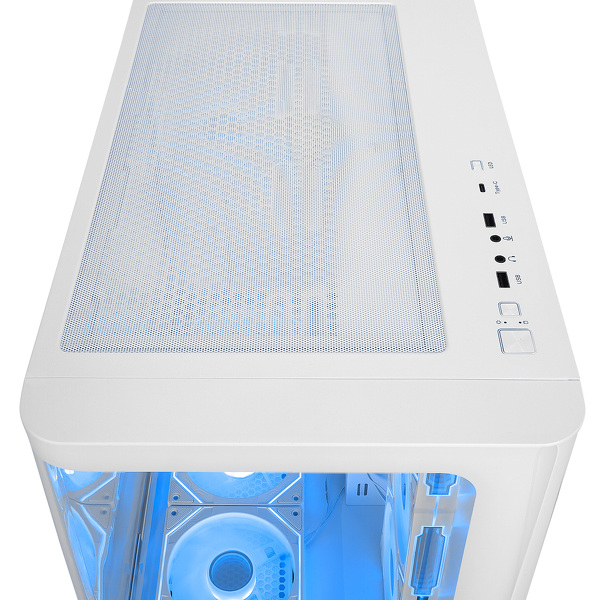 Zdjęcie produktu: Obudowa do komputera Rampage Loopy akwarium 7x wentylator ARGB Infinity HUB biała Zdjęcie produktu: Obudowa do komputera Rampage Loopy akwarium 7x wentylator ARGB Infinity HUB biała