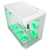 Miniatura zdjęcia: Obudowa do komputera Rampage Loopy akwarium 7x wentylator ARGB Infinity HUB biała Miniatura zdjęcia: Obudowa do komputera Rampage Loopy akwarium 7x wentylator ARGB Infinity HUB biała