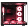 Miniatura zdjęcia: Obudowa do komputera Rampage Loopy akwarium 7x wentylator ARGB Infinity HUB czarna