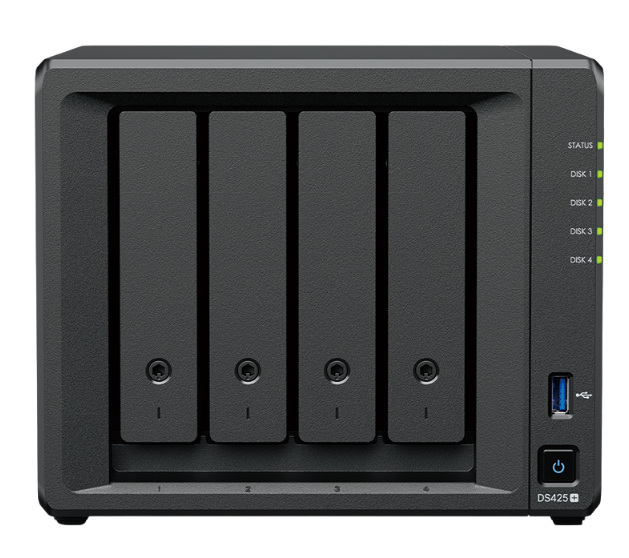 Synology DS425+ 4-bay, Intel Celeron J4125 2GB DDR4 2.5GbE