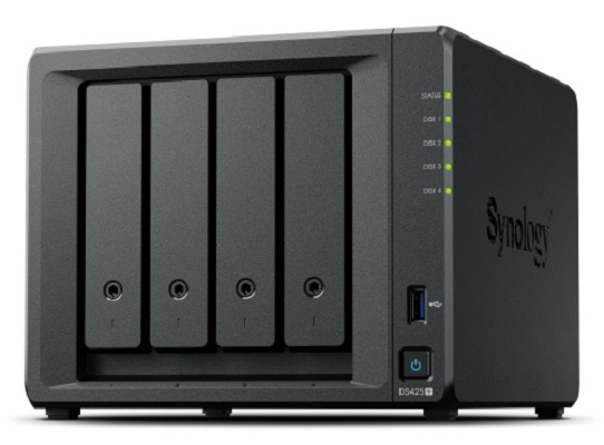 Synology DS425+ 4-bay, Intel Celeron J4125 2GB DDR4 2.5GbE