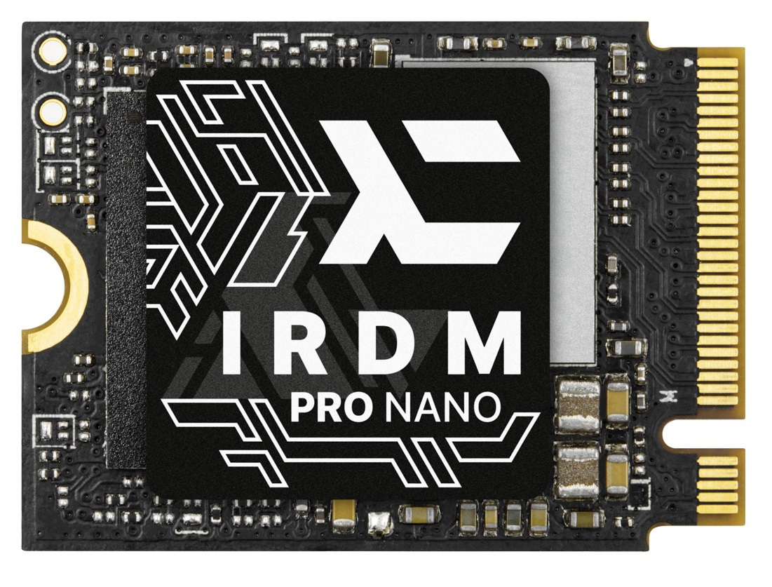Dysk SSD GOODRAM IRDM PRO NANO 2TB PCIe NVMe Gen 4x4 M.2 2230 (7300/6000 MB/s) 3D NAND
