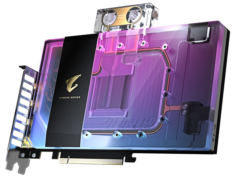 Zdjęcie produktu: Gigabyte GeForce RTX 5090  AORUS XTREME WATERFORCE WB 32GB GDDR7 DLSS 4 (GV-N5090AORUSX WB-32GD)