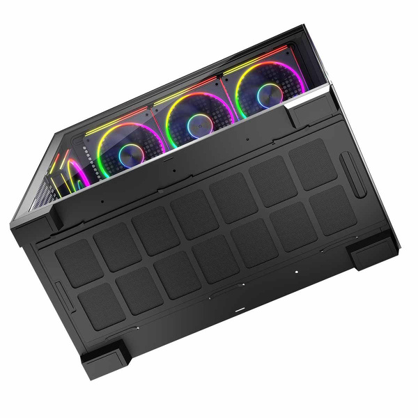 Zdjęcie produktu: Obudowa komputerowa Volcano Stellar ARGB 8F Czarna Zdjęcie produktu: Obudowa komputerowa Volcano Stellar ARGB 8F Czarna