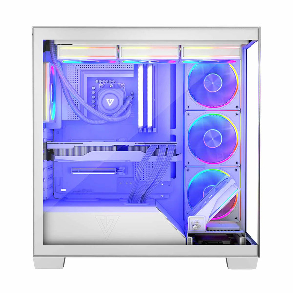 Zdjęcie produktu: Obudowa komputerowa Volcano Stellar ARGB 8F Biała