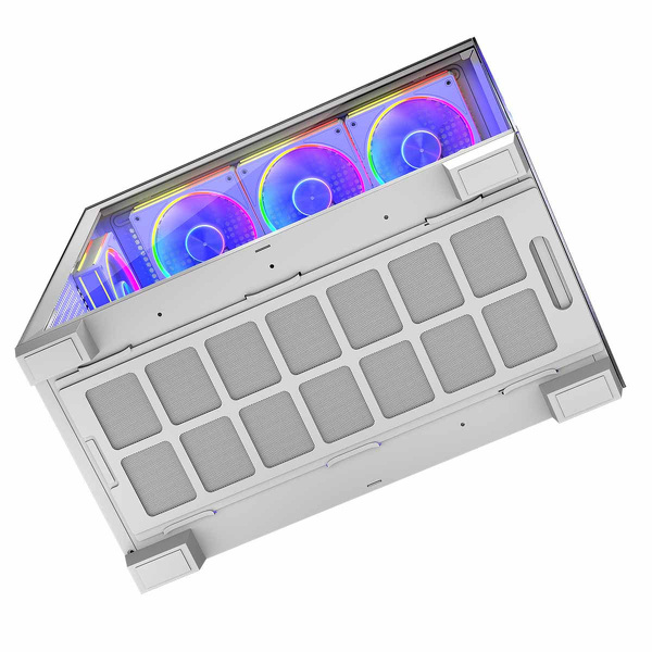 Zdjęcie produktu: Obudowa komputerowa Volcano Stellar ARGB 8F Biała