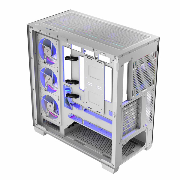 Zdjęcie produktu: Obudowa komputerowa Volcano Stellar ARGB 8F Biała
